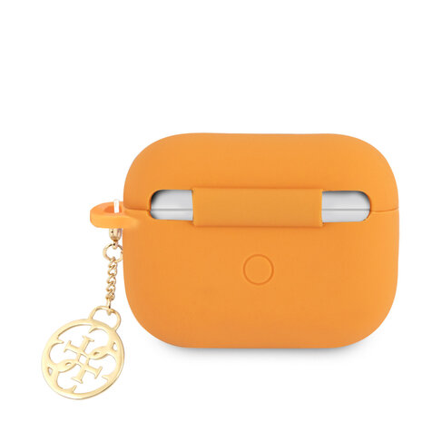 Guess Guess Airpods Pro & Pro 2 Case - Charm Collection - Orange
