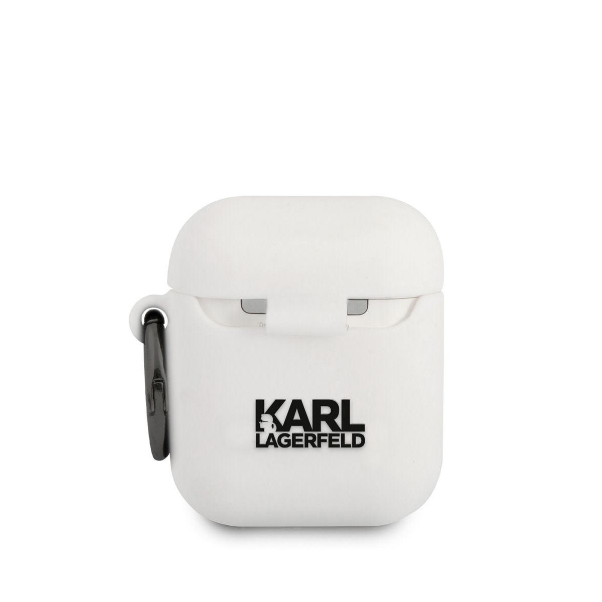 Karl Lagerfeld Karl Lagerfeld Airpods - Airpods 2 Case - Silicone - Ikonic Karl - Wit, foto 2 van 2
