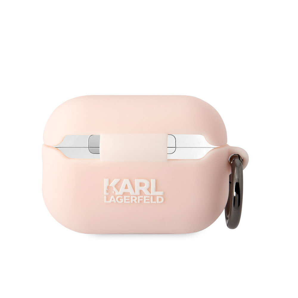 Karl Lagerfeld Karl Lagerfeld Airpods Pro & Pro 2 Case - NFT Karl Head - Rose