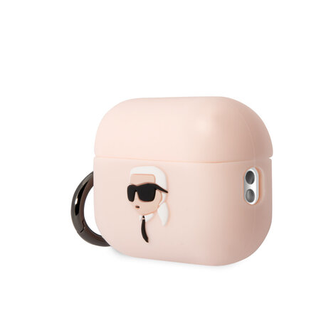 Karl Lagerfeld Karl Lagerfeld Airpods Pro & Pro 2 Case - NFT Karl Head - Rose