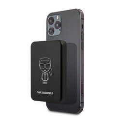 Karl Lagerfeld Magsafe Compatible Powerbank - 5W 3000mAh - Black