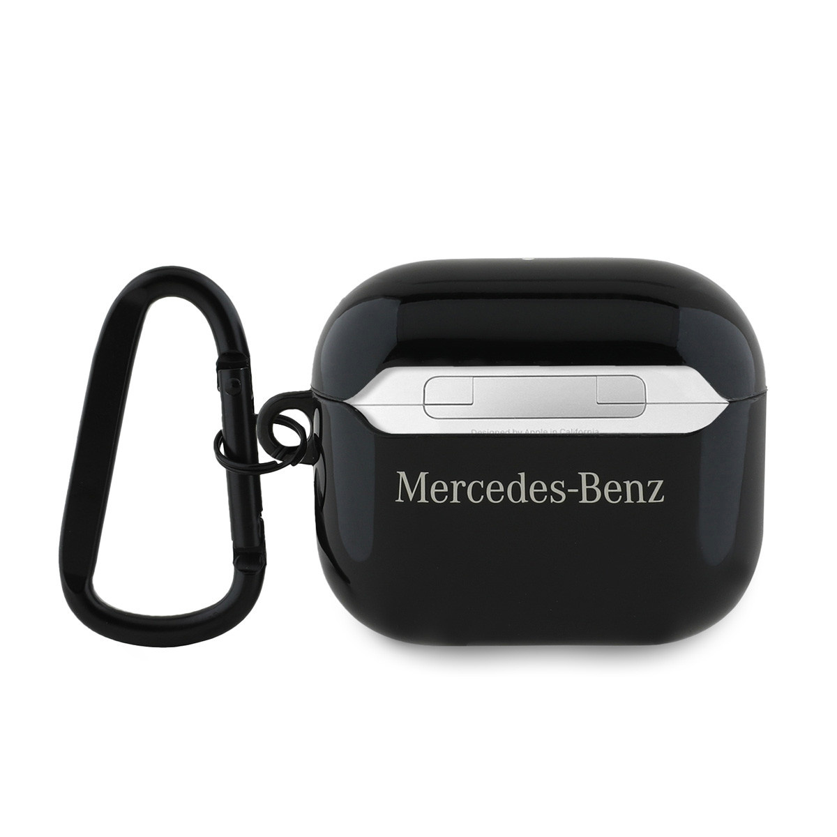 Mercedes-Benz Mercedes-Benz Airpods 3 Case - Stars Pattern Small - Zwart, foto 2 van 3