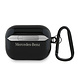 Mercedes-Benz Mercedes-Benz Airpods Pro & Pro 2 Case - Stars Pattern Small - Noir