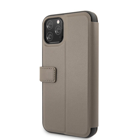 Mercedes-Benz Mercedes-Benz iPhone 11 Pro Book Case hoesje - Genuine Leather - Perforated Urban - Bruin