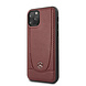 Mercedes-Benz Mercedes-Benz iPhone 11 Pro Backcover hoesje - Genuine Leather - Perforated Urban - Rood Mercedes-Benz Mercedes-Benz iPhone 11 Pro Backcover hoesje - Genuine Leather - Perforated Urban - Rood