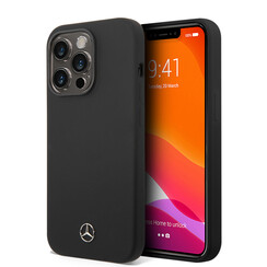 Mercedes-Benz iPhone 14 Pro Back cover case - Silicone - Black