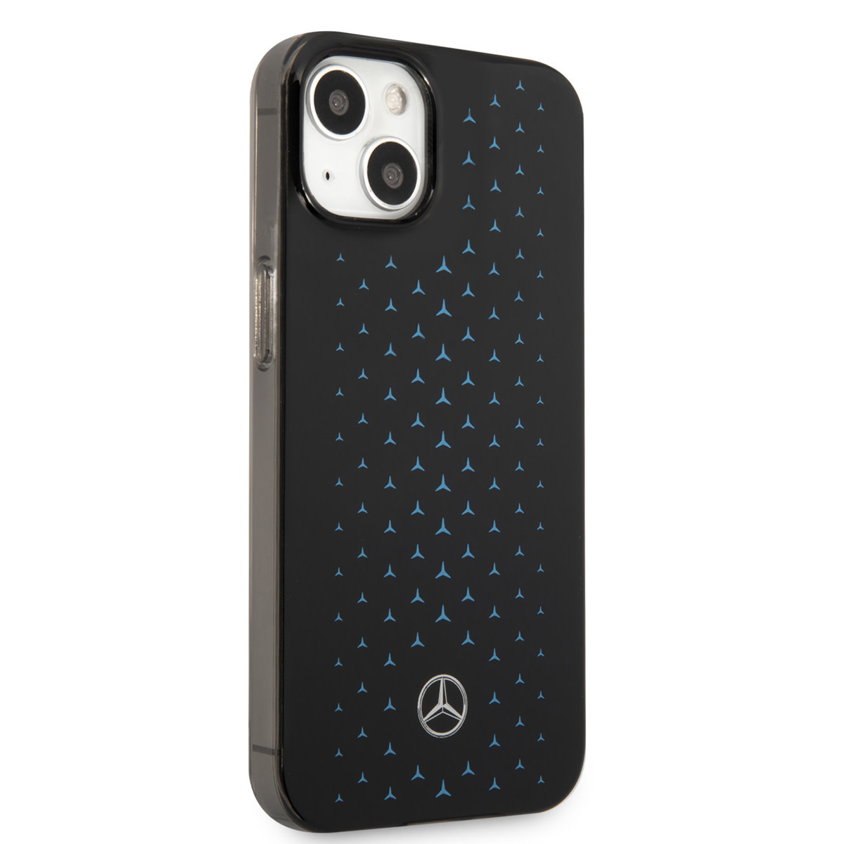 Mercedes-Benz Mercedes-Benz iPhone 14 Plus & 15 Plus Backcover hoesje - Double Layer - Gradient Star Pattern - Zwart, foto 4 van 6