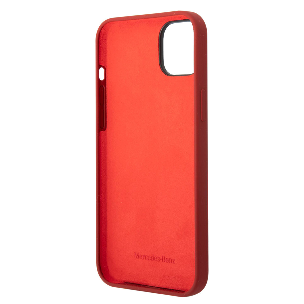 Mercedes-Benz Mercedes-Benz iPhone 14 Plus & 15 Plus Backcover hoesje - Double Layer - Gradient Star Pattern Vertical - Rood, foto 4 van 5