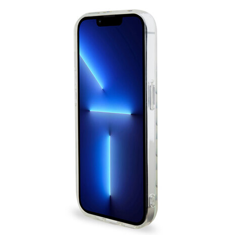 Mercedes-Benz Mercedes-Benz iPhone 15 Pro Backcover hoesje - Iridescent - Stars Pattern - Transparant Mercedes-Benz Mercedes-Benz iPhone 15 Pro Backcover hoesje - Iridescent - Stars Pattern - Transparant