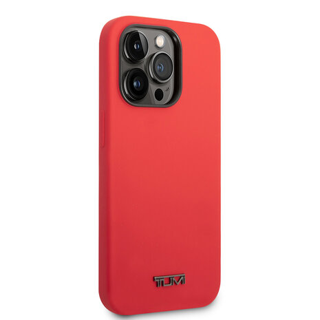 Tumi Tumi iPhone 14 Pro Back cover coque - Liquid Silicone - Rouge Tumi Tumi iPhone 14 Pro Back cover coque - Liquid Silicone - Rouge