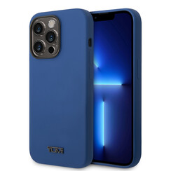 Tumi iPhone 14 Pro Back cover case - Liquid Silicone - Blue