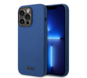 Tumi Tumi iPhone 14 Pro Back cover coque - Liquid Silicone - Bleu Tumi Tumi iPhone 14 Pro Back cover coque - Liquid Silicone - Bleu