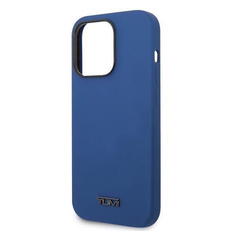 Tumi Tumi iPhone 14 Pro Back cover coque - Liquid Silicone - Bleu Tumi Tumi iPhone 14 Pro Back cover coque - Liquid Silicone - Bleu