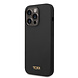 Tumi Tumi iPhone 14 Pro Back-Cover hul - Liquid Silicone - Women Collection - Schwarz Tumi Tumi iPhone 14 Pro Back-Cover hul - Liquid Silicone - Women Collection - Schwarz