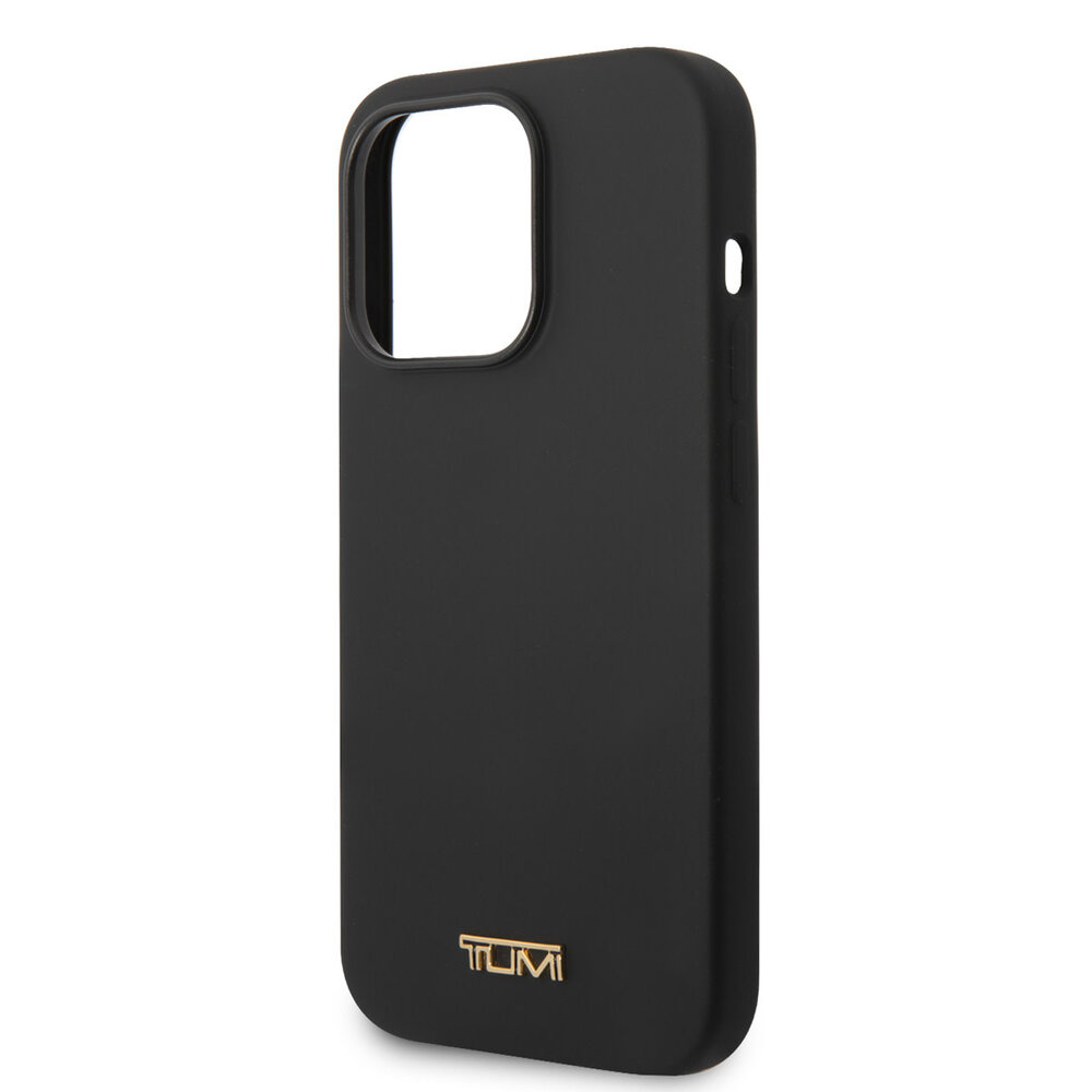 Tumi Tumi iPhone 14 Pro Back cover coque - Liquid Silicone - Women Collection - Noir Tumi Tumi iPhone 14 Pro Back cover coque - Liquid Silicone - Women Collection - Noir