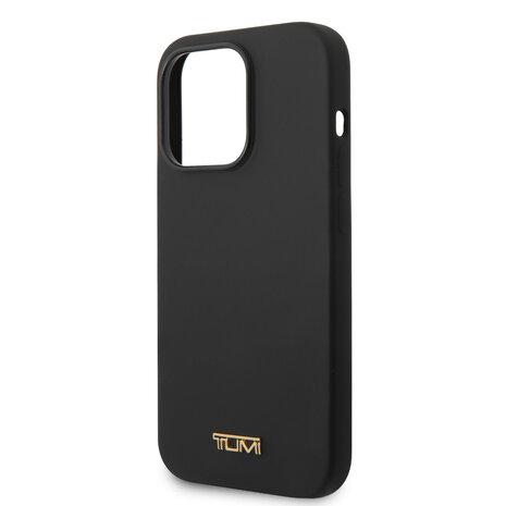 Tumi Tumi iPhone 14 Pro Back cover coque - Liquid Silicone - Women Collection - Noir Tumi Tumi iPhone 14 Pro Back cover coque - Liquid Silicone - Women Collection - Noir