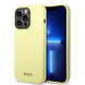 Tumi Tumi iPhone 14 Pro Back cover coque - Liquid Silicone - Women Collection - Jaune Tumi Tumi iPhone 14 Pro Back cover coque - Liquid Silicone - Women Collection - Jaune