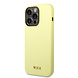 Tumi Tumi iPhone 14 Pro Back cover coque - Liquid Silicone - Women Collection - Jaune Tumi Tumi iPhone 14 Pro Back cover coque - Liquid Silicone - Women Collection - Jaune