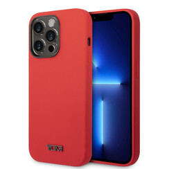 Tumi iPhone 14 Pro Max Back cover case - Liquid Silicone - Red