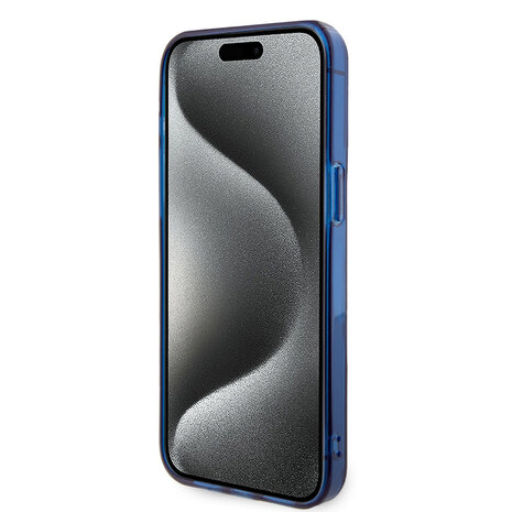 Tumi Tumi iPhone 15 Pro Max Back cover coque - 19 Degree Collection - Bleu Tumi Tumi iPhone 15 Pro Max Back cover coque - 19 Degree Collection - Bleu