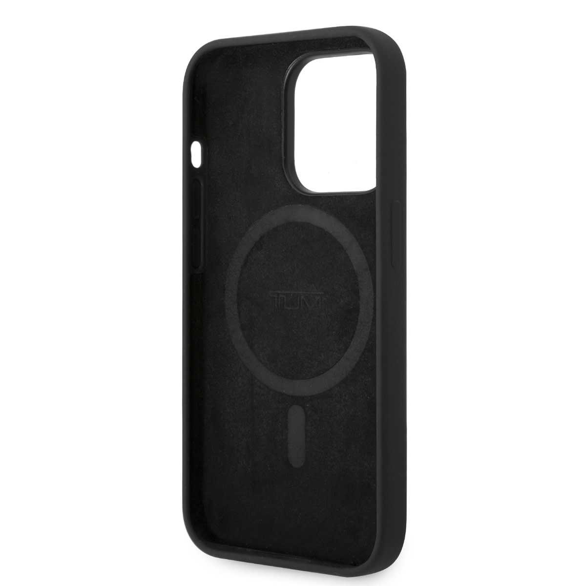 Tumi Tumi iPhone 14 Pro Backcover hoesje - Magsafe - Liquid Silicone - Zwart, foto 6 van 6