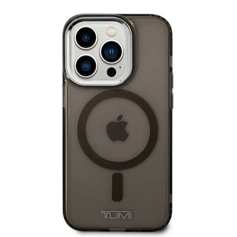 Tumi Tumi iPhone 14 Pro Backcover hoesje - Magsafe Clear Case - Zwart Tumi Tumi iPhone 14 Pro Backcover hoesje - Magsafe Clear Case - Zwart