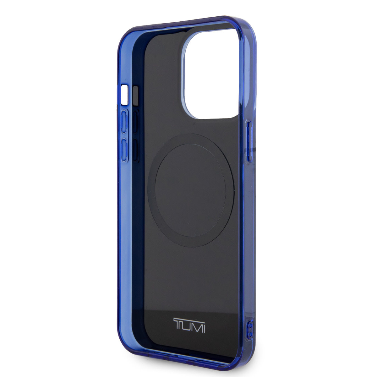 Tumi Tumi iPhone 15 Pro Backcover hoesje - Magsafe - Double Layer - Liquid Print - Blauw, foto 6 van 6