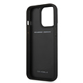 Ferrari Ferrari iPhone 13 Pro Back cover case - Carbon - Metal Logo - Black