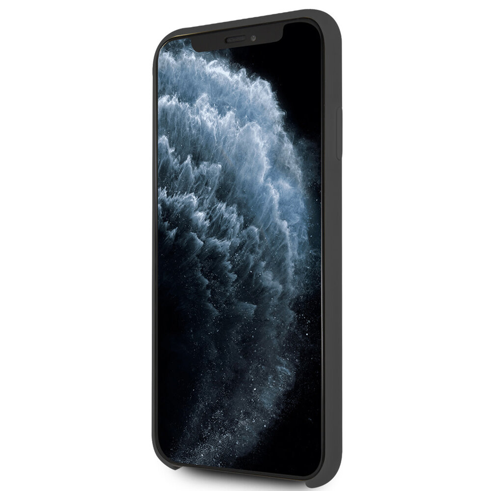 Ferrari Ferrari iPhone 11 Pro Max Back cover coque - Silicone - Printed Logo - Noir Ferrari Ferrari iPhone 11 Pro Max Back cover coque - Silicone - Printed Logo - Noir