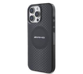 AMG AMG iPhone 16 Pro Max Back-Cover hul - Magsafe - Double Layer - Schwarz AMG AMG iPhone 16 Pro Max Back-Cover hul - Magsafe - Double Layer - Schwarz