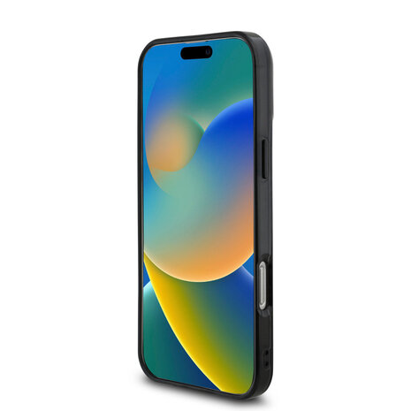 AMG AMG iPhone 16 Pro Max Backcover hoesje - Magsafe - Double Layer - Zwart AMG AMG iPhone 16 Pro Max Backcover hoesje - Magsafe - Double Layer - Zwart