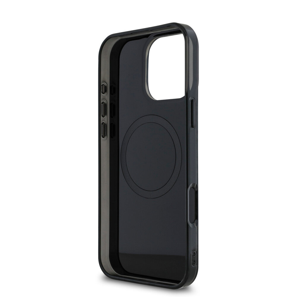 AMG AMG iPhone 16 Pro Max Backcover hoesje - Magsafe - Double Layer - Zwart AMG AMG iPhone 16 Pro Max Backcover hoesje - Magsafe - Double Layer - Zwart