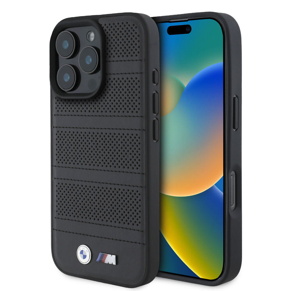 Cover Cool per iPhone 12 Mini Licenza BMW lettere Nero