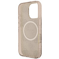 Guess Guess iPhone 16 Pro Max Back-Cover hul - Magsafe - Peony 4G - Braun