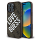 Guess Guess iPhone 16 Pro Max Back-Cover hul - Magsafe 4G - LOVE GUESS - Braun Guess Guess iPhone 16 Pro Max Back-Cover hul - Magsafe 4G - LOVE GUESS - Braun