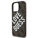 Guess Guess iPhone 16 Pro Max Back-Cover hul - Magsafe 4G - LOVE GUESS - Braun Guess Guess iPhone 16 Pro Max Back-Cover hul - Magsafe 4G - LOVE GUESS - Braun