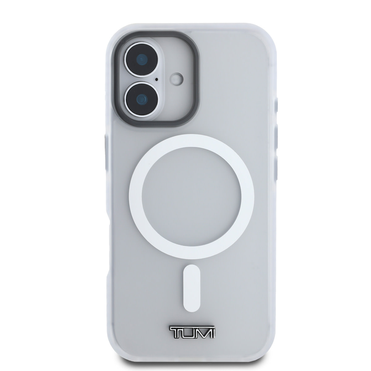 Tumi Tumi iPhone 16 Backcover hoesje - Magsafe - Shockproof - Transparent Frosted - Transparant, foto 3 van 6
