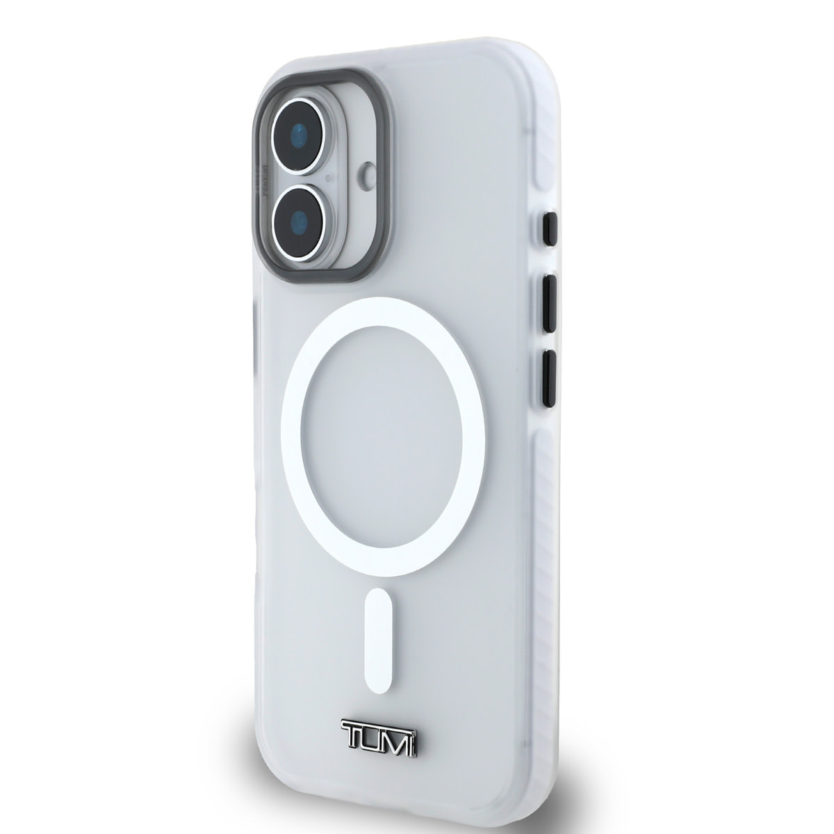 Tumi Tumi iPhone 16 Backcover hoesje - Magsafe - Shockproof - Transparent Frosted - Transparant, foto 2 van 6