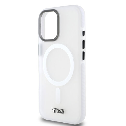 Tumi Tumi iPhone 16 Backcover hoesje - Magsafe - Shockproof - Transparent Frosted - Transparant