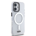 Tumi Tumi iPhone 16 Backcover hoesje - Magsafe - Shockproof - Transparent Frosted - Transparant