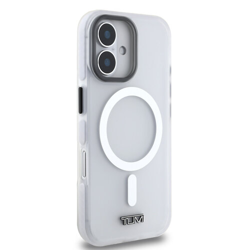 Tumi Tumi iPhone 16 Back cover case - Magsafe - Shockproof - Transparent Frosted - Transparent