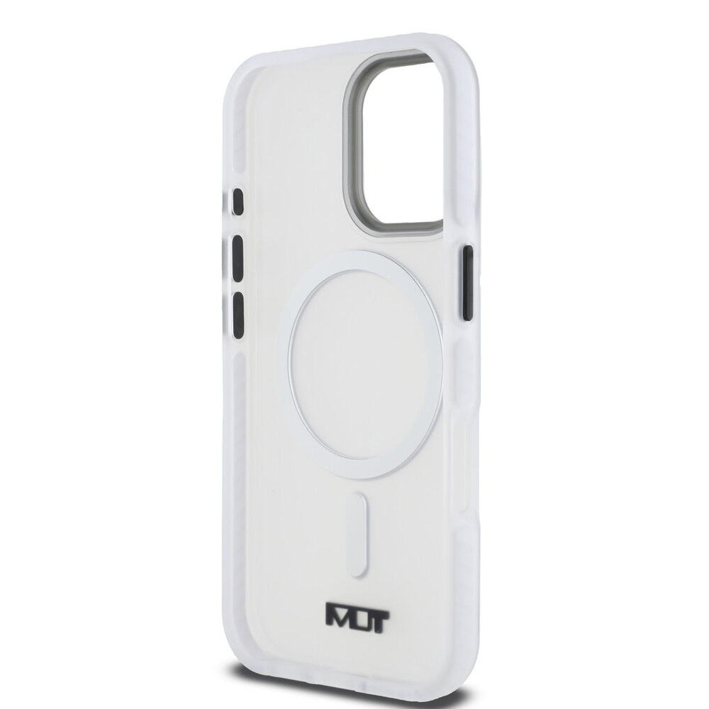 Tumi Tumi iPhone 16 Back cover coque - Magsafe - Shockproof - Transparent Frosted - Transparent Tumi Tumi iPhone 16 Back cover coque - Magsafe - Shockproof - Transparent Frosted - Transparent