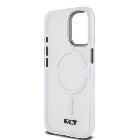 Tumi Tumi iPhone 16 Back cover coque - Magsafe - Shockproof - Transparent Frosted - Transparent Tumi Tumi iPhone 16 Back cover coque - Magsafe - Shockproof - Transparent Frosted - Transparent