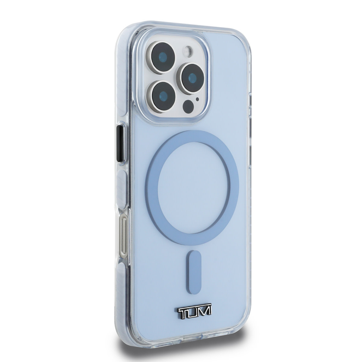 Tumi Tumi iPhone 16 Pro Max Backcover hoesje - Magsafe - Shockproof - Transparent Glacier - Blauw, foto 4 van 6