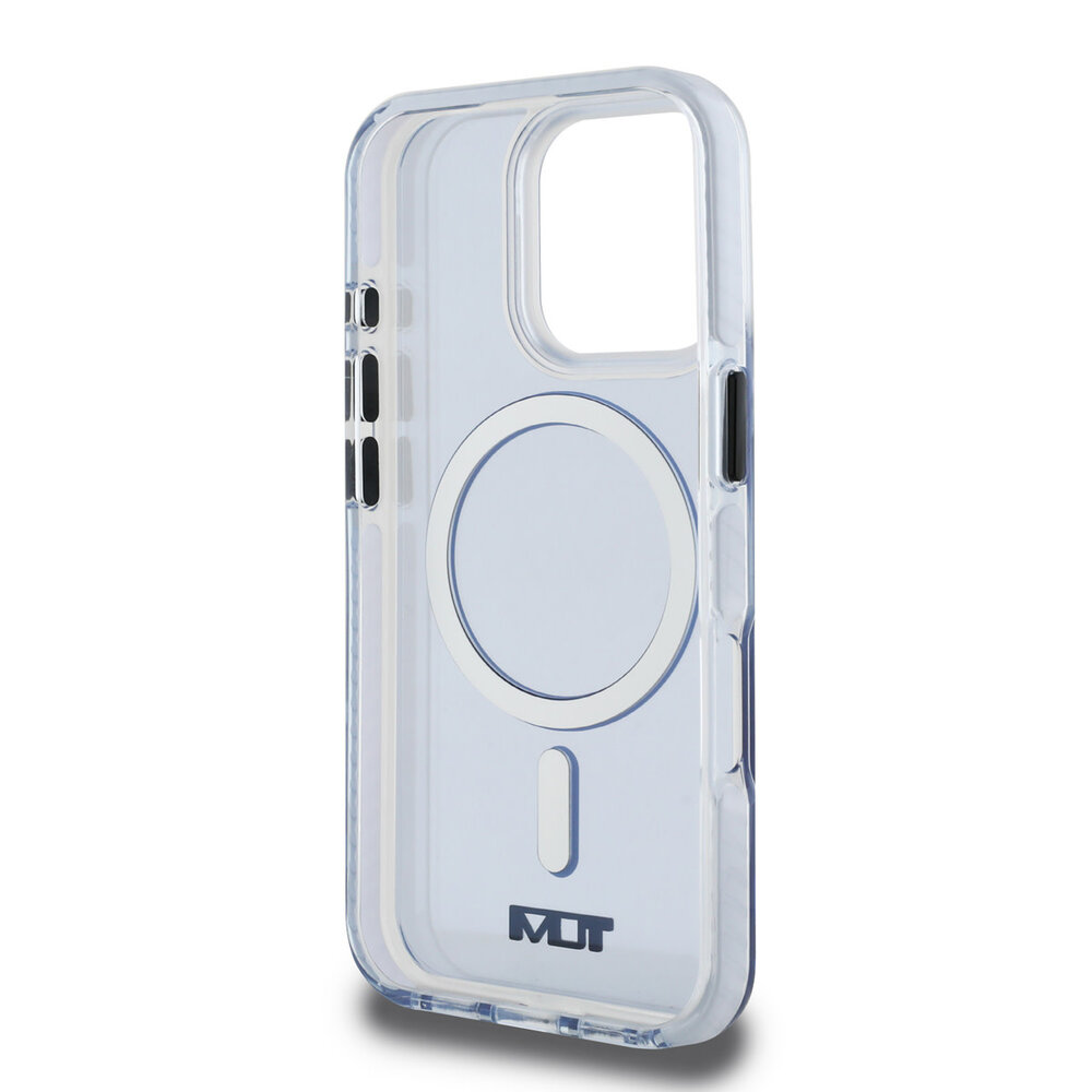 Tumi Tumi iPhone 16 Pro Max Back cover case - Magsafe - Shockproof - Transparent Glacier - Blue