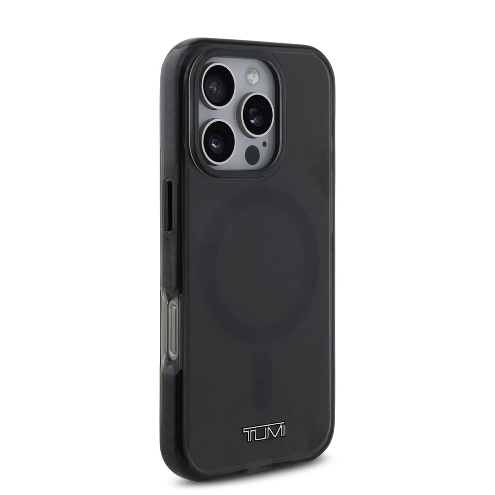 Tumi Tumi iPhone 16 Pro Max Back cover case - Magsafe - Shockproof - Black