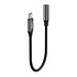 TUNIQ Earphone Adapter - USB-C to 3.5 Jack - Black