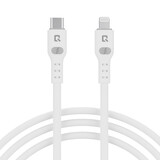 TUNIQ TUNIQ Câble de charge rapide - USB-C vers Lightning Câble 200cm - Blanc TUNIQ TUNIQ Câble de charge rapide - USB-C vers Lightning Câble 200cm - Blanc