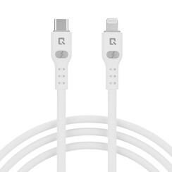 TUNIQ fast charging cable - USB C to Lightning, 2 m, white