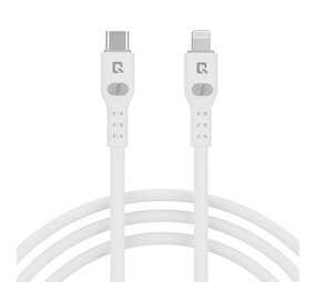 TUNIQ TUNIQ Câble de charge rapide - USB-C vers Lightning Câble 200cm - Blanc TUNIQ TUNIQ Câble de charge rapide - USB-C vers Lightning Câble 200cm - Blanc